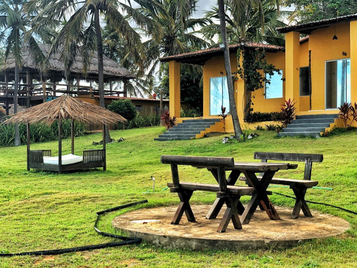 Enseada Dos Mares Beach Bungalows Сан-Мигел-ду-Гостозу Экстерьер фото